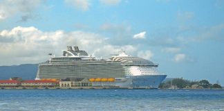 Harmony of the Seas Royal Caribbean in Falmouth Jamaica