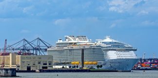 Symphony of the Seas in Bayonne New Jersey