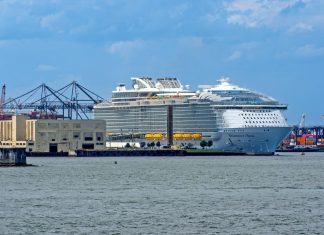Symphony of the Seas in Bayonne New Jersey