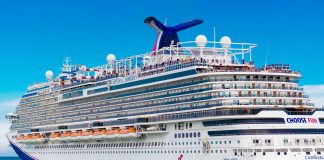 Carnival Horizon at sea cruise ship
