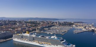 Cruise Ship Departs on Epic 142-Day Cruise That Visits 33 Countries Costa cruise ship