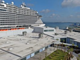 MSC Seascape in Terminal 16 Galveston
