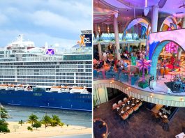 Celebrity Completely Changed the Aft Venue on Latest Ship: Immersive LEDs & “Pop-Up” Shows The Bazaar on Celebrity Xcel