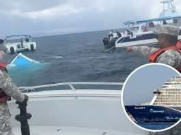 50 cruise passengers in catamaran that sunk during excursion