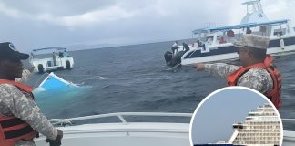50 cruise passengers in catamaran that sunk during excursion