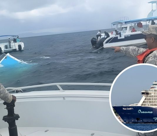 50 cruise passengers in catamaran that sunk during excursion
