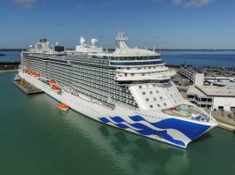 Princess Cruise Ship Begins Sailing From Port Canaveral Today sky Princess