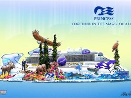 Princess Cruises Will Have a Cruise Ship Float at The Rose Parade Princess Rose Parade float