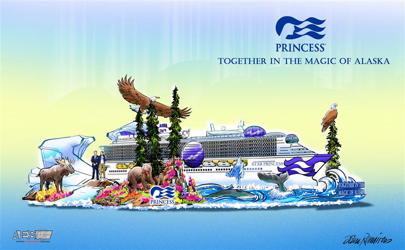 Princess Cruises Will Have a Cruise Ship Float at The Rose Parade