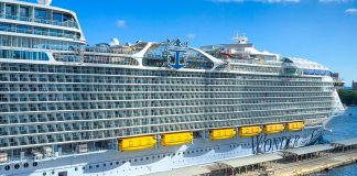 Royal Caribbean Eliminating Paper Invoices at the End of Cruises wonder of the Seas
