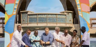 Royal Caribbean Cuts Ribbon at Their First Royal Beach Club ribbon cutting