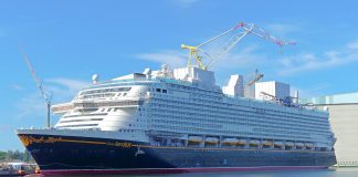Disney Cruise Line Takes Delivery of Its Newest (and Largest) Ship Disney Adventure cruise ship