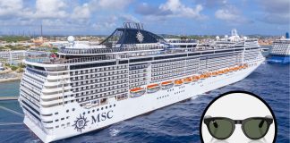 MSC Cruises Bans smart glasses