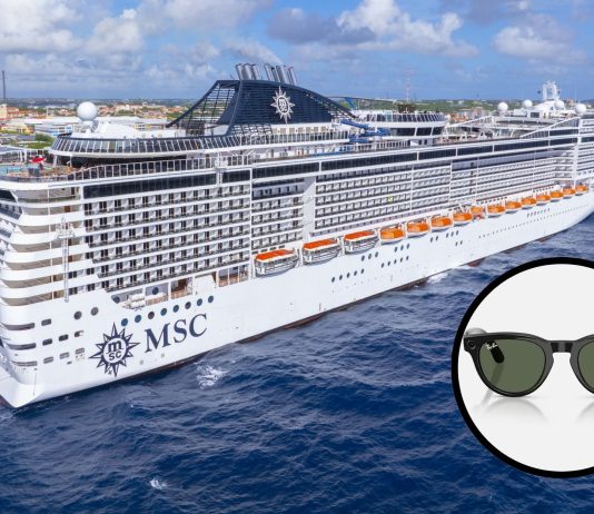 MSC Cruises Bans smart glasses