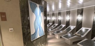 Spa thermal suite on Royal Caribbean's Icon of the Seas