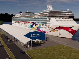 Rendering of PhilaPort cruise terminal