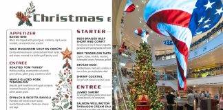 Carnival Cruise Line Christmas Day Menu