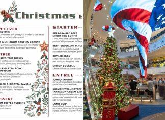 Carnival Cruise Line Christmas Day Menu