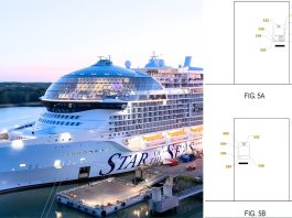 Royal Caribbean smart door patent
