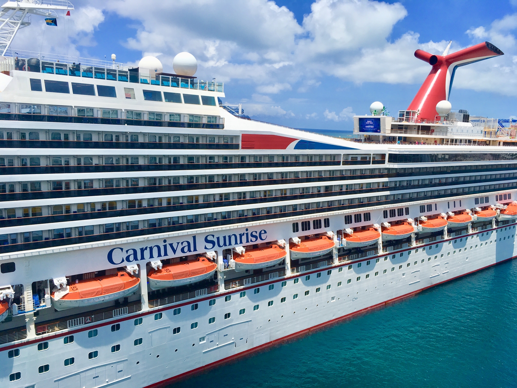Carnival Sunrise cruise ship