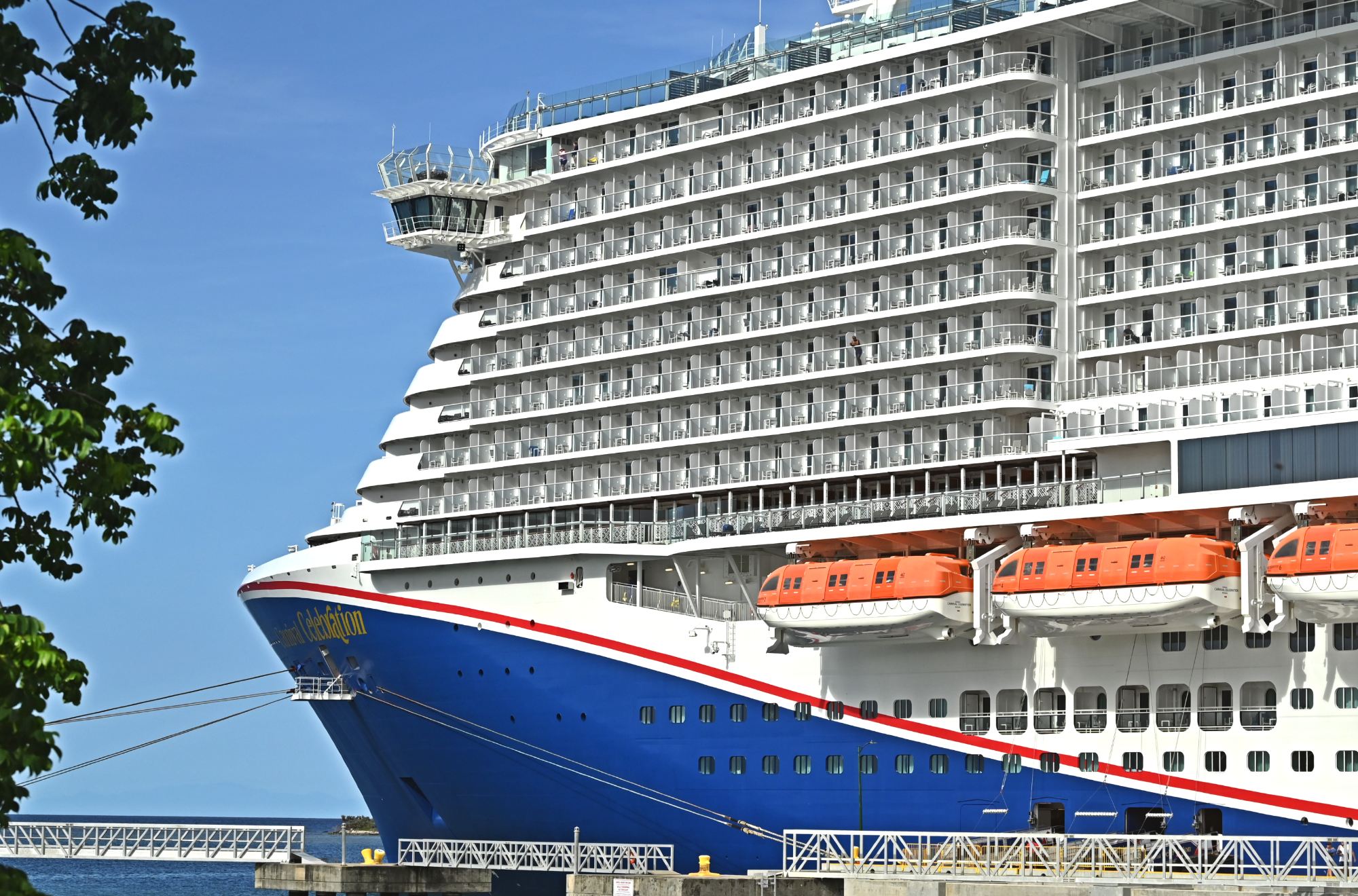 Carnival Celebration cruise ship balcony cabins