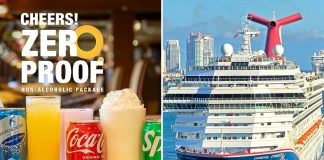 Carnival Zero proof drink package