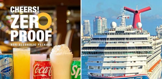Carnival Zero proof drink package