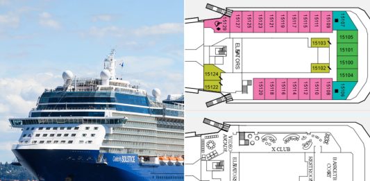 Celebrity Solstice dry dock changes