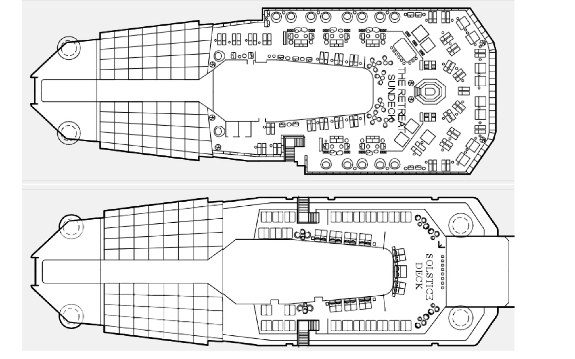 Deck 16 Changes on Celebrity SOlstice