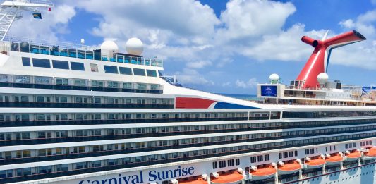 Carnival Adding Pre-Paid Gratuity Stickers to Sign & Sail Cards carnival cruise ship sunshine