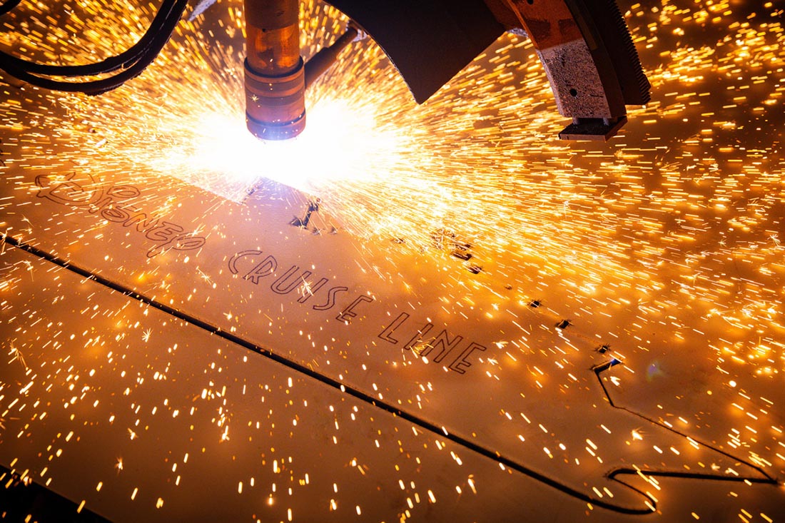 disney steel cutting