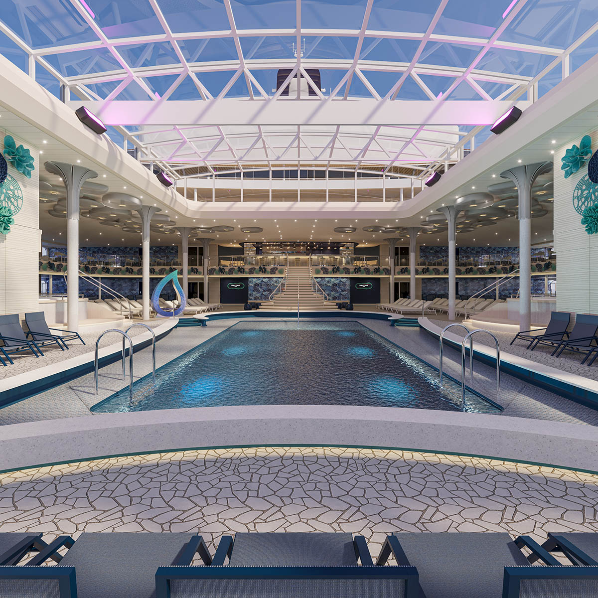 indoor pool msc world asia