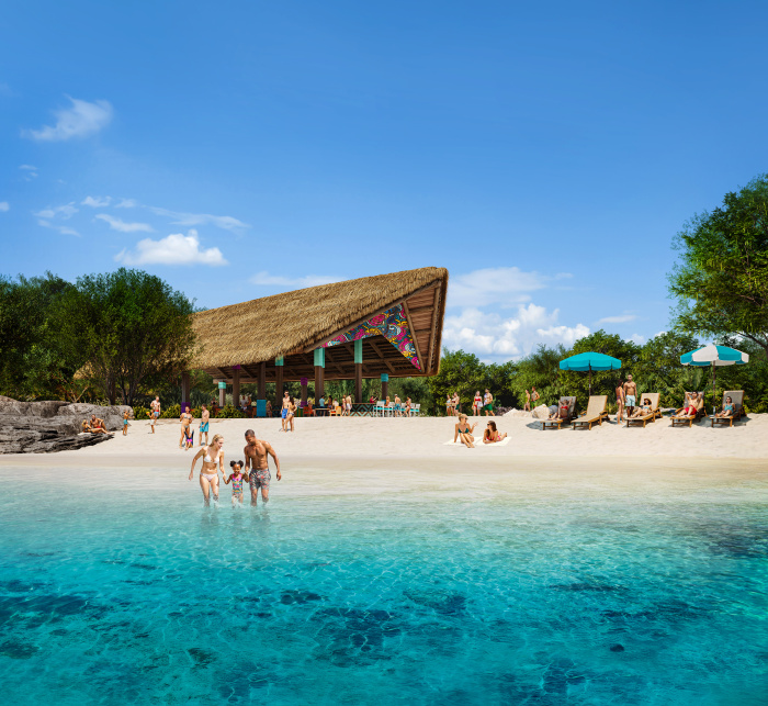 Lelepa beach