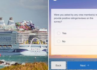 post-cruise surveys debated