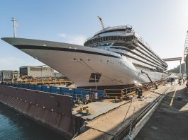 World’s First Hydrogen-Powered Cruise Ship Floats for the First Time Viking LIbra