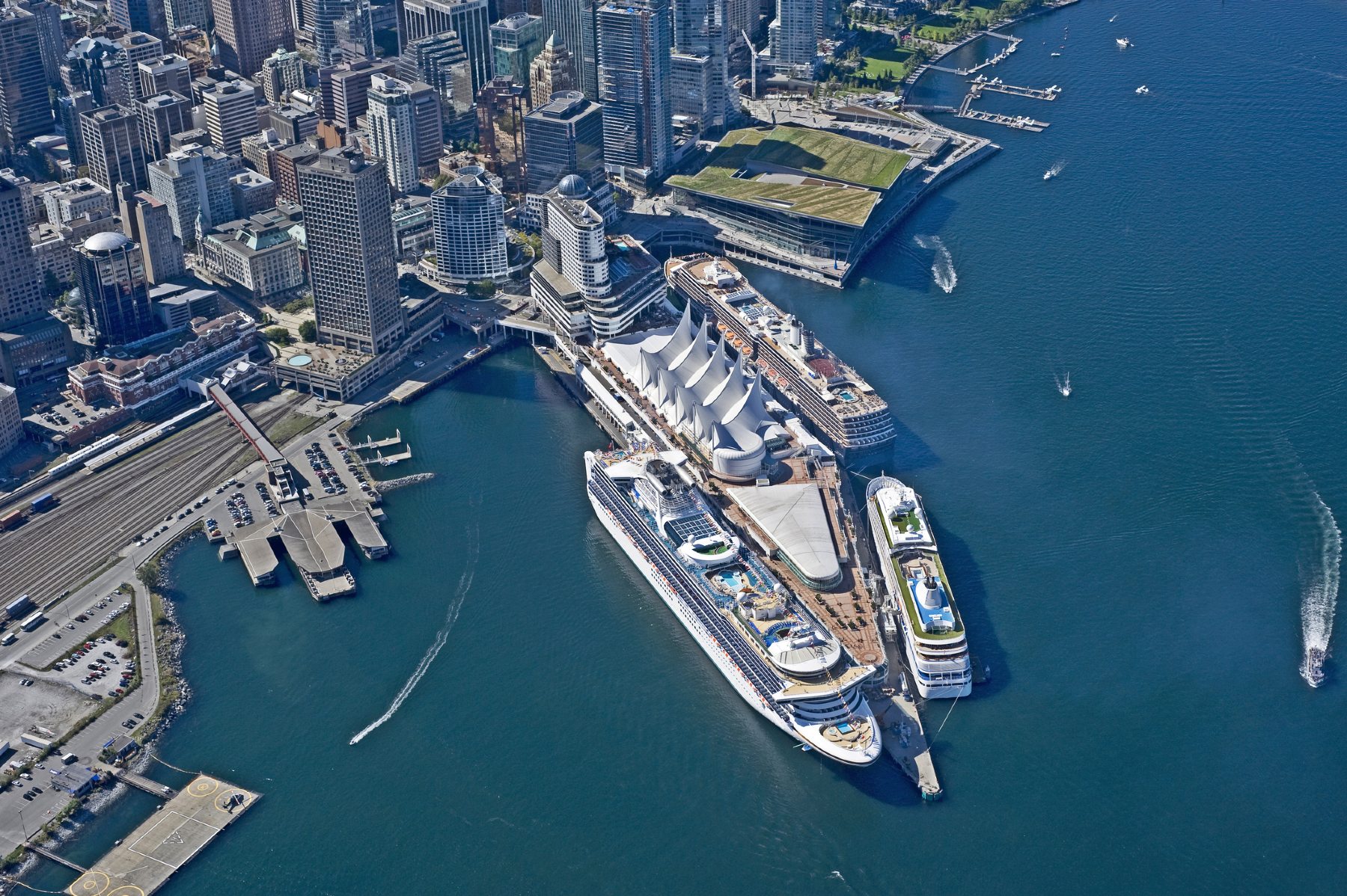 Canada Place Vancouver cruise port