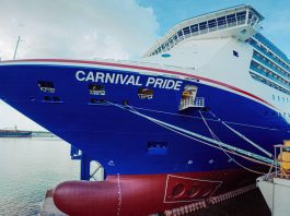 Carnival Pride Dry Dock