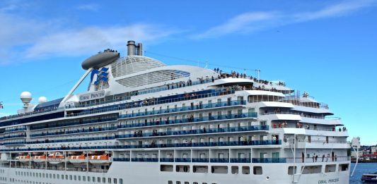Coral Princess cruise ship