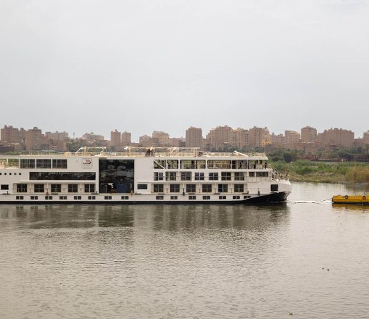 Viking Floats Out Two More Ships for the Nile River viking nile