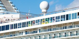 Lost and found items left on a cruise ship