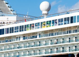 Lost and found items left on a cruise ship