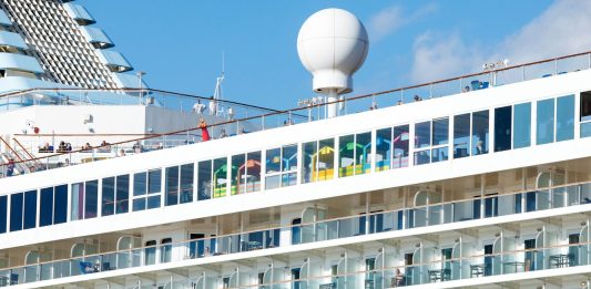 Lost and found items left on a cruise ship