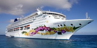 Norwegian Sky cruise ship with NCL