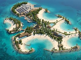 Sandy Cay, MSC private island