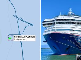 Carnival Splendor passenger overboard