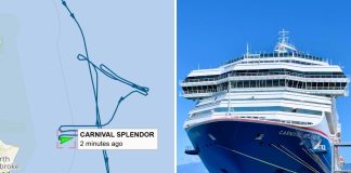 Carnival Splendor passenger overboard