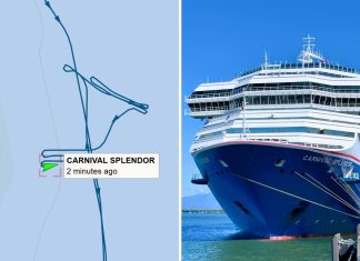 Carnival Splendor passenger overboard