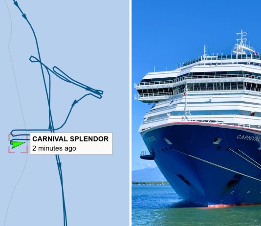 Carnival Splendor passenger overboard