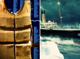 Titanic life jacket sells at auction
