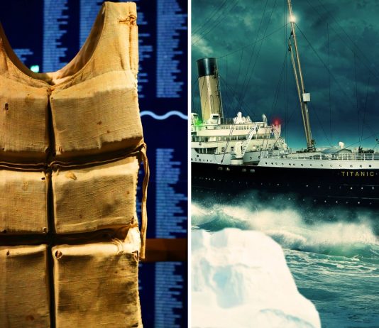 Titanic life jacket sells at auction